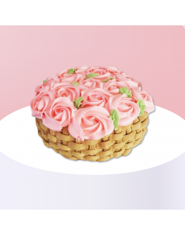 Rosette cake - Spring Basket