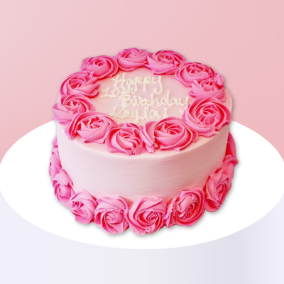 Rosette cake - Sleeping Beauty Aurora