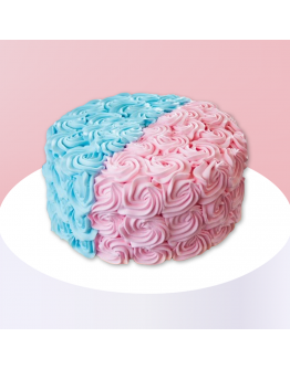 Rosette cake - Prince or Princess
