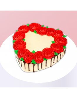 Rosette cake - Romantic Time