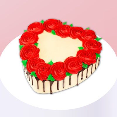 Rosette cake - Romantic Time