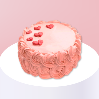 Rosette cake - Lake of Love
