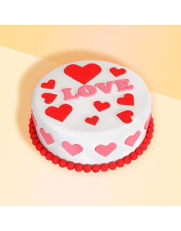 Royal Love Seamless Cake