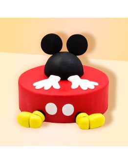 Royal Mickey Mouse Cake