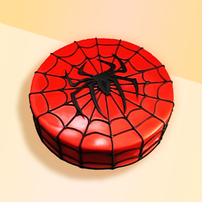 Royal Spiderman Cake