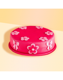 Royal Pink Sakura Cake