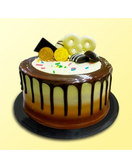 6" Chocolate Delicious - Drip Cake 5
