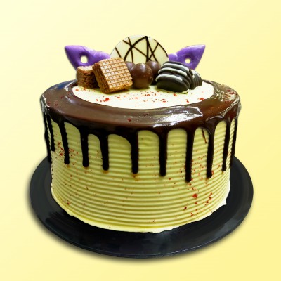 6" Chocolate Delicious - Drip Cake 6