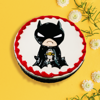 Piping Jelly Cake - Batman 2