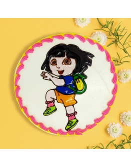 Piping Jelly Cake - Dora 1