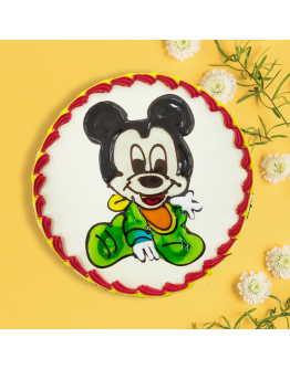 Piping Jelly Cake - Little Mickey 1