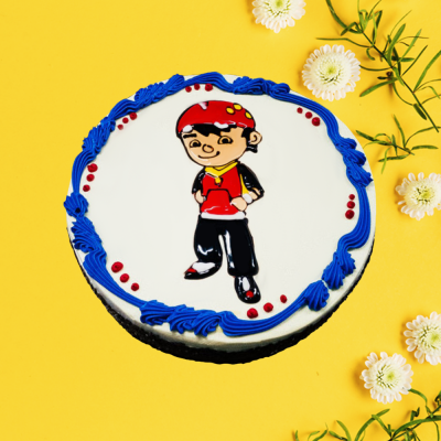 Piping Jelly Cake - BoboiBoy Hands In Pockets