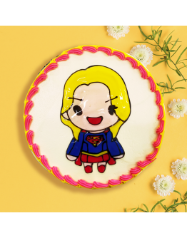 Piping Jelly Cake - SuperWoman