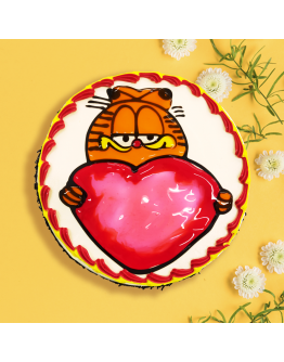 Piping Jelly Cake - Garfield 1