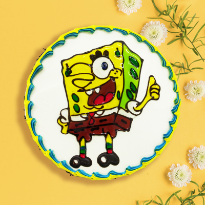 Piping Jelly Cake - SpongeBob SquarePants 1