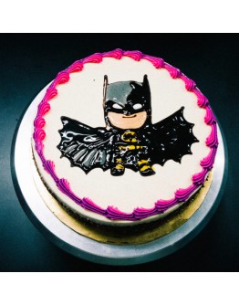 Piping Jelly Cake - Batman 4