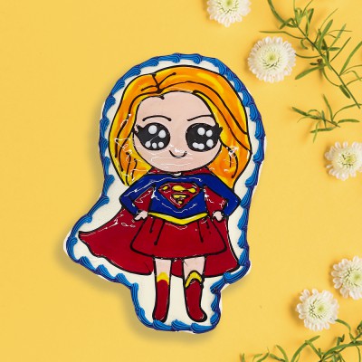 Piping Jelly CutShape - Superwoman 1