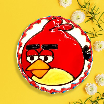 Piping Jelly Cake - Angrybird