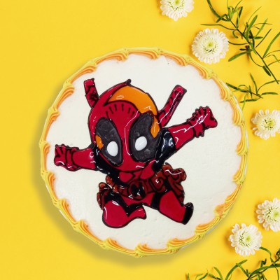 Piping Jelly Cake - Deadpool 2