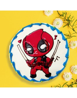 Piping Jelly Cake - Deadpool 3