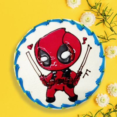 Piping Jelly Cake - Deadpool 3