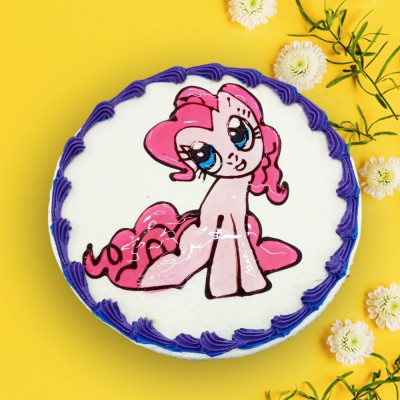 Piping Jelly Cake - Little Pony 1