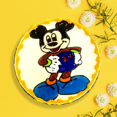 Piping Jelly Cake - Mickey 1