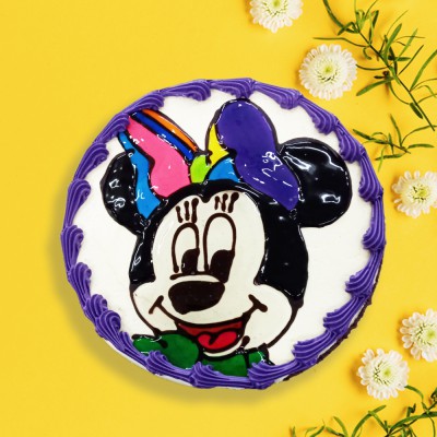 Piping Jelly Cake - Minnie 2