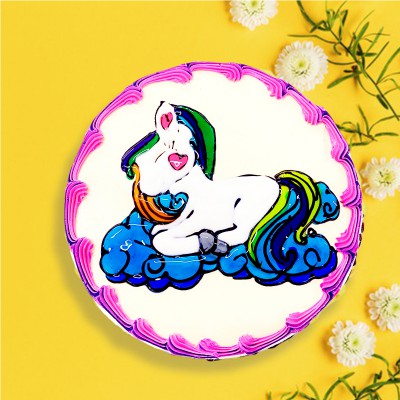 Piping Jelly Cake - unicorn 3