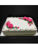 2KG Rectangular - Icing Flower II